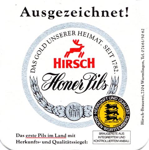 wurmlingen tut-bw hirsch pils 6a (quad185-u r bw sticker)